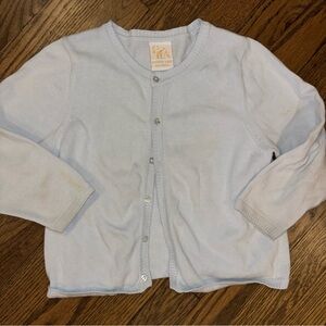 Petite Ami pastel blue little boy 6X classic dress cardigan church preppy